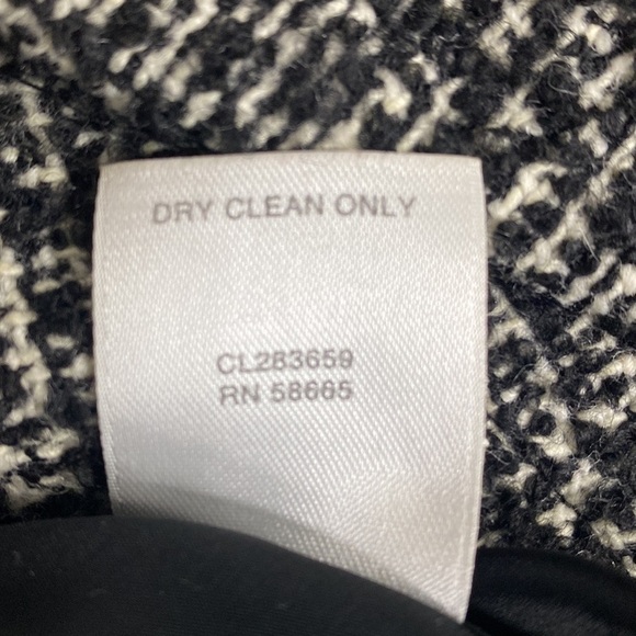 Classiques Entier Wool Blend Cambon Tweed Womens Ponte Hem Jacket Blazer Size M - Picture 13 of 13